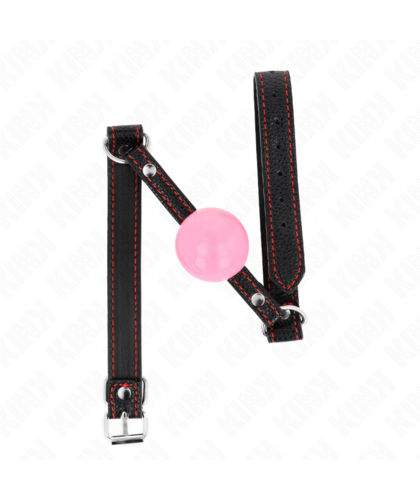 MORDAÇA DE BOLA 4 CM DE OURO RO Mordaças KINK: variedade, conforto, segurança e controlo