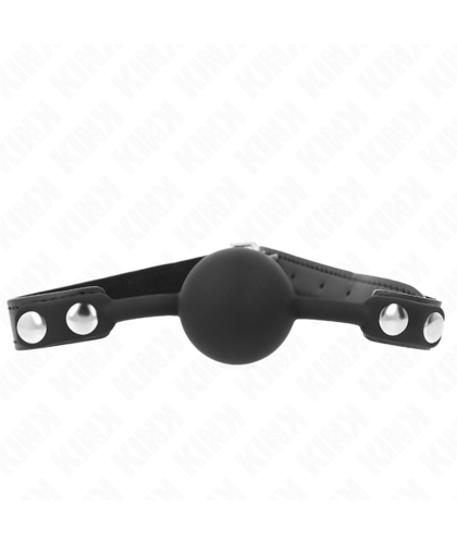 MORDAÇA DE BOLA 4 CM DE SILICONE Mordaças BDSM: conforto, variedade de estilos e materiais