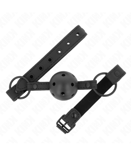 MORDAÇA DE BOLA 4.5 CM DE NEOP Mordaças BDSM da KINK: controlo, conforto e segurança