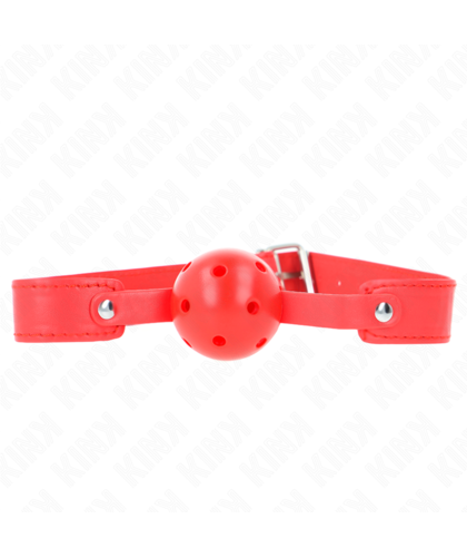 MORDAÇA DE BOLA 4.5 CM TRANSPI Mordeduras BDSM com estilo variado e qualidade superior