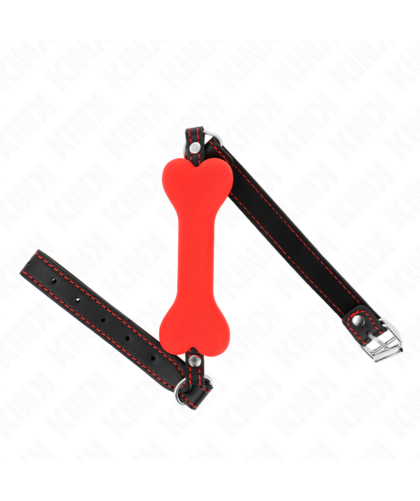 MORDAÇA DE OSSO 12 CM VERMELHO Traduzindo sem comprometer a essência, apresentamos as mordaças BDSM de alta qualidade. Es