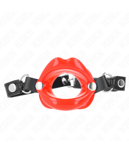 MORDAZA LABIAL 8 CM CON CORREA Mordazas BDSM de KINK: control, seguridad, estilo, comodidad