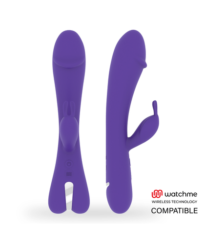 WATCHME AITOR Vibrador rabbit desenhado para estimular o clitóris e a vagina