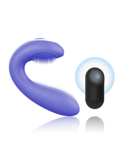 JOSEF PULSATION Vibrador dual para parejas con pulsaciones y vibraciones