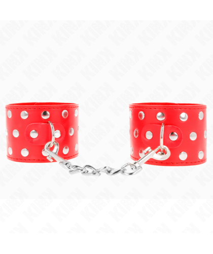 AJUSTÁVEL VERMELHO 19-2 Algemas BDSM elegantes, seguras e confortáveis