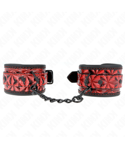 PULSEIRAS COM PADRÃO DE DIAMA Manilhas BDSM da KINK: estilo, conforto e controlo