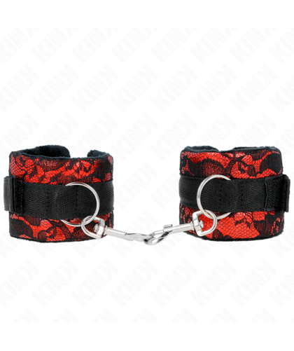 PULSEIRAS CURTAS DE RENDA TE Algemas BDSM elegantes, confortáveis e funcionais da KINK