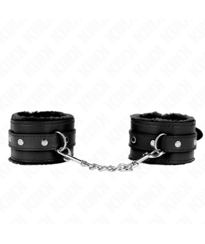 MUÑEQUERAS FORRADAS PREMIUM NE Muñequeras BDSM elegantes, funcionales y ajustables de KINK