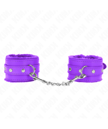 PULSEIRAS FORRADAS PREMIUM NE Elegantes, funcionais e ajustáveis, estas algemas BDSM da KINK são o toque sofisticado e o