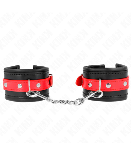 PULSEIRAS PRETAS COM CORREIA RO Algemas BDSM: estilo, conforto, segurança e qualidade
