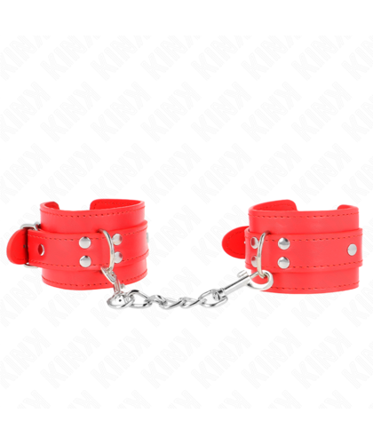 PULSEIRAS SIMPLES PRETO AJU Algemas BDSM da KINK: estilo, conforto e segurança