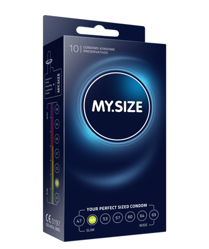 MY SIZE 49 Custom-fit condoms for ultimate comfort and safety