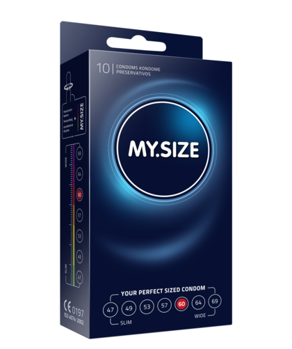 MY SIZE 60 New sensation that enhances your pleasure during intimacy