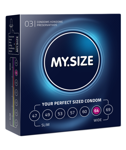 MY SIZE 69 Adjustable, secure, pleasurable, and easy-to-use condom