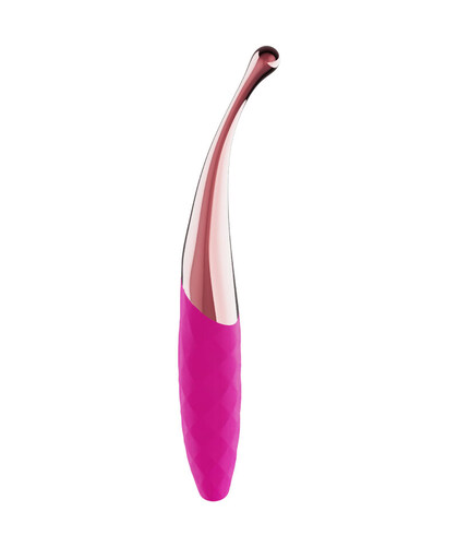 NANA MULTIFREQUENCY STIMULATOR Fuchsia Premium Silicone Vibrator with 36 Exciting Patterns