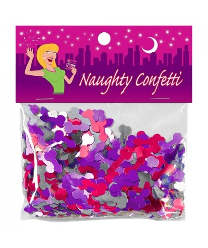 CONFETTIS COQUINS FORME PÉNIS 