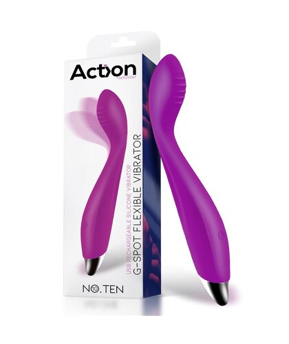 TEN Descobre o vibrador hiper-flexível feito especialmente para proporcionar prazer onde mais 
