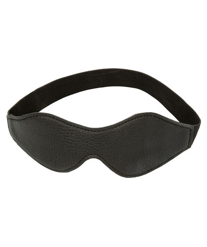 NOCTURNAL ANTIFAZ CUERO NEGRO Máscara ocular que ofrece oscuridad total y confort