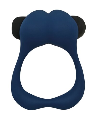 BAGUE VIBRANTE BLEUE Jouet sexuel vibratoire pour les couples, facile à utiliser