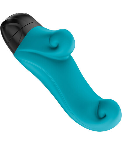 OCEAN Vibrador ergonómico doble estimulación, 6 modos, resistente agua