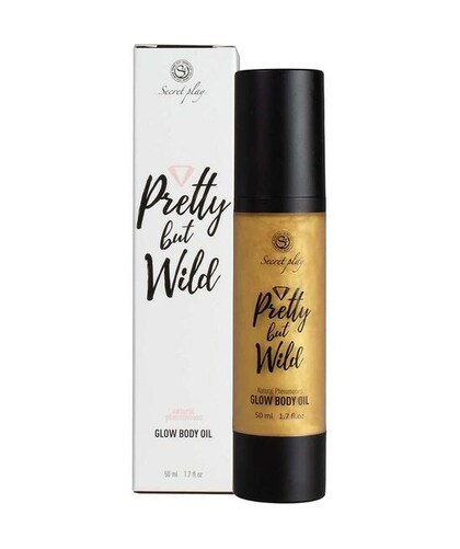 PRETTY BUT GLOW BODY Illuminate your skin and awaken your senses with our 50ml Pheromone Body Glow Oil.
