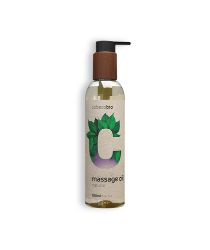 MASSAGE BIO-ORGANIC COBECO Neutral, natural, and vegan massage oil with no fragrance