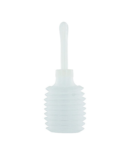 ONE TIME Aplicador de enema desechable de 150 ml con fuelle de abs