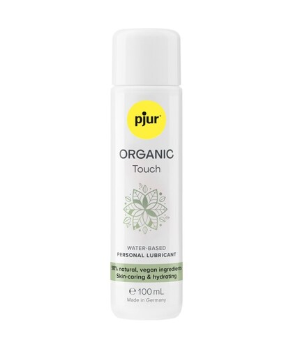 ORGANIC TOUCH Indulge in our silky-smooth vegan/natural lubricant, crafted with 98% organic ingredients 