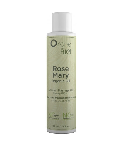 ORGIE BIO ROSE MARY Olio da massaggio biologico, energizzante e con profumo di rosmarino