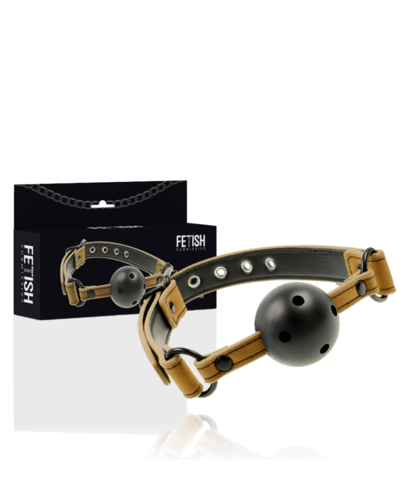 MORDAÇA JAW CLAMP Mordaça em couro vegan, ajustável e segura para jogos BDSM
