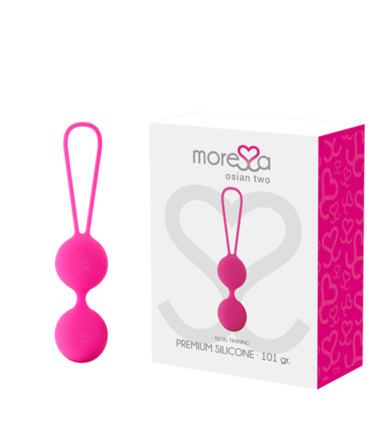 OSIAN TWO Silicone Kegel Balls for Pelvic Muscle Strengthening