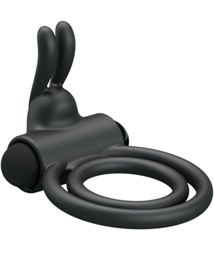 SILICONE VIBRATING RING OS Double Vibrating Ring Pretty Love: Ultimate Pleasurable Stimulation
