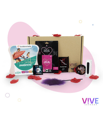 PACK DISFRUTA Kit sensual para disfrutar en pareja vivelavita