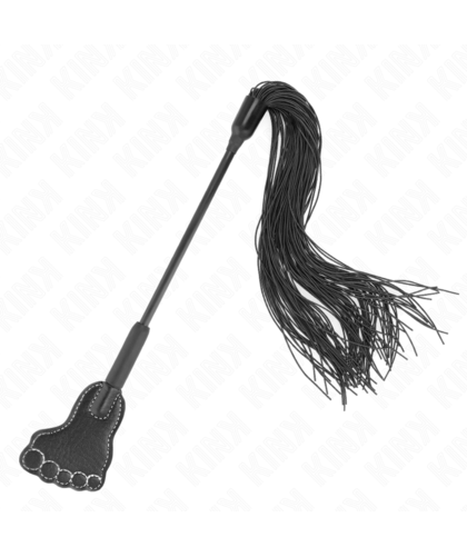 PÁLATO FORMA DE PÉ COM CHICOTE D Produtos de alta qualidade para jogos BDSM, totalmente personalizáveis