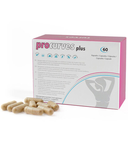 PROCURVES PLUS Complemento alimenticio para el aumento de senos