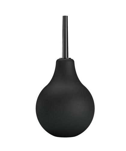 ANAL DUCHA BLKB NEGRO Ducha anal para limpieza íntima con bombilla