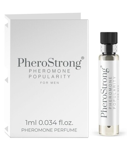 POPULARITY PHEROSTRONG MAGNETI Perfume con feromonas para hombres, aroma fresco y profundo