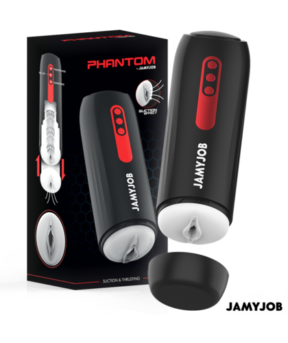 PHANTOM Automatic Suction Masturbator — Adjustable & Rechargeable