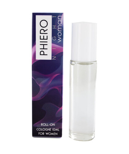 PHIERO NIGHT SEDUCTION Perfume roll-on floral com 4 feromonas para atrair e seduzir