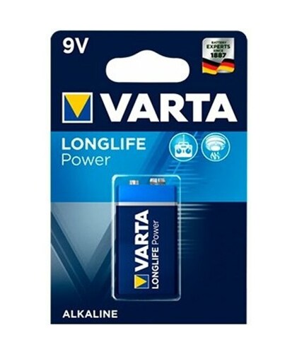 PILA TIPO 6LR61/6LP3146 9V Pile alcaline longlife power 9v lr61 blister*1