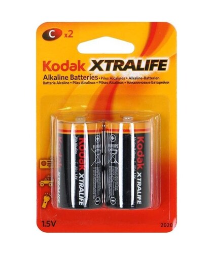 Pile LR14 Blister de 2 piles alcalines Xtralife C LR14