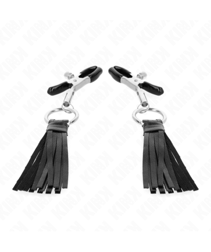 PINZE PER CAPEZZOLI CON NAPPE Pinze BDSM per una stimolazione controllata e raffinata