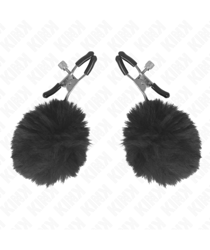 PINÇAS PARA MAMILOS COM POMPOM Grampos para mamilos: segurança, estilo e estimulação BDSM