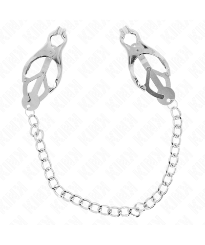 NIPPLE ADJUST CHAIN Pinces BDSM pour tétons, sûres et ajustables