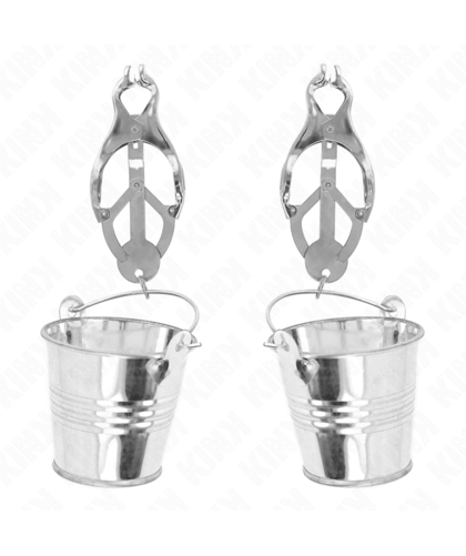NIPPLE BUCKETS Pinze per capezzoli di alta qualità per i giochi BDSM