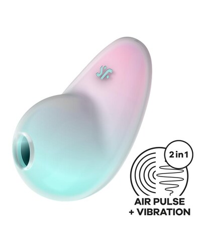 SATISFYER PIXIE DUST Vibrador clitoriano compacto con múltiples funciones
