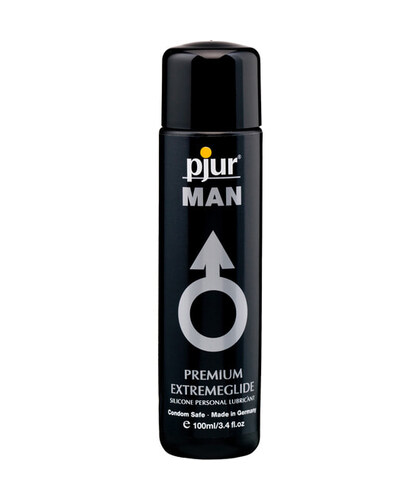 PJUR MAN PREMIUM EXTREMEGLIDE Silicone Lubricant, long-lasting, water-resistant