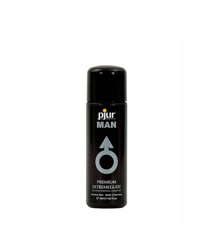 PJUR MAN PREMIUM EXTREMEGLIDE Lubrificante de silicone, de longa duração, resistente à água