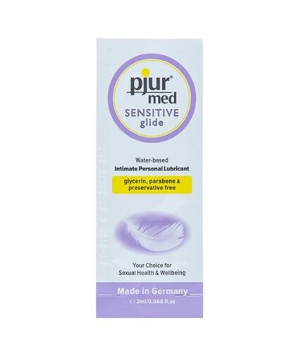 MED SENSITIVE GLIDE MONODOSIS Lubrificante monodose naturale per pelli sensibili, 2 ml