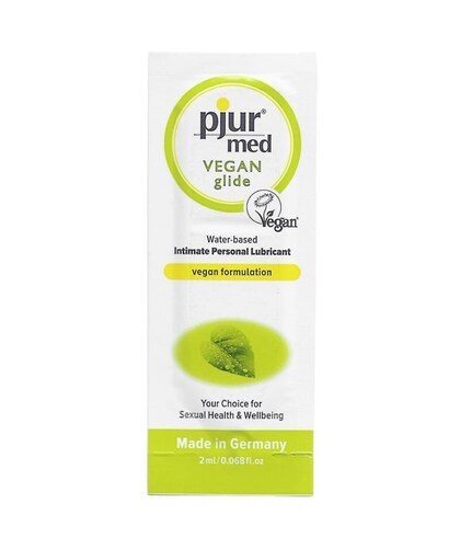 PJUR MED VEGAN GLIDE Lubrificante íntimo vegan à base de água em monodoses